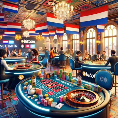 fyctief casino waarbij de inleg de anonieme crypto coins zijn.